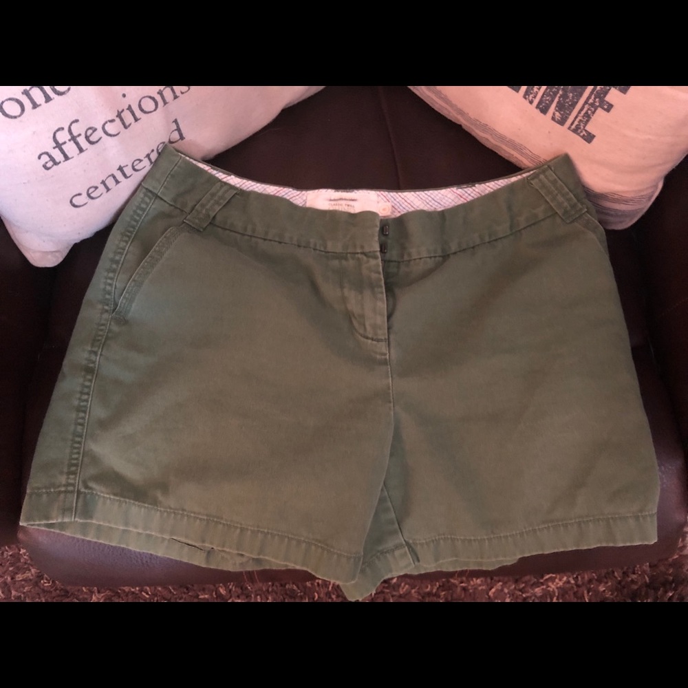 J Crew Twill Shorts